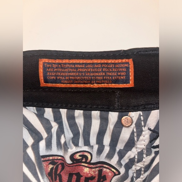 Rock Revival Mens Arther Alternative Straight Jeans RP2311A200 - Picture 11 of 11